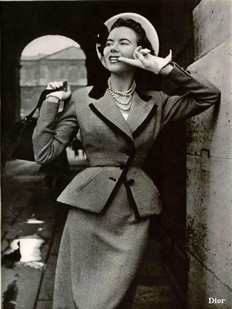 50s dior|christian diors new look 1950s.